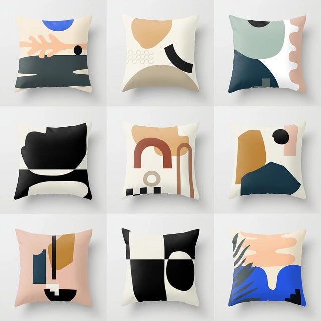Nordic Peachskin Pillow Cushion Case