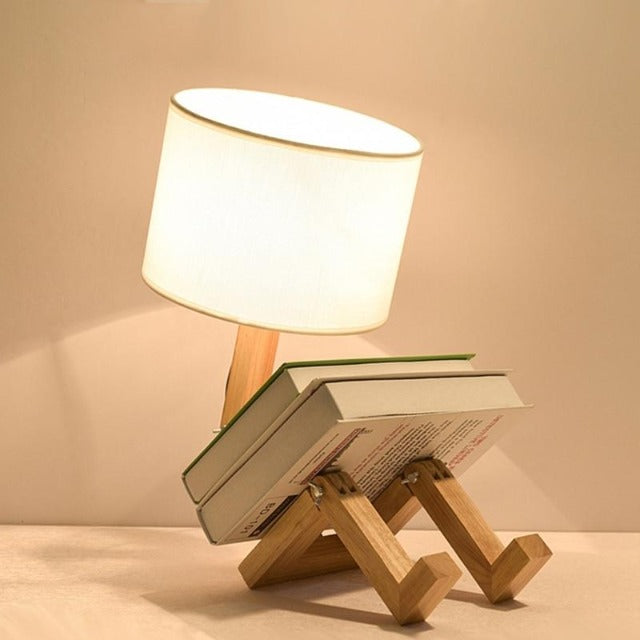 Nordic Robot Shaped LED Desk Lamp