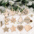Christmas Wooden Hanging Pendant (12pcs)