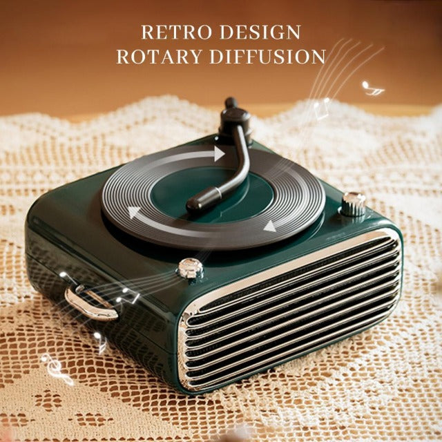Retro Wireless Bluetooth Vinyl Record Speaker
